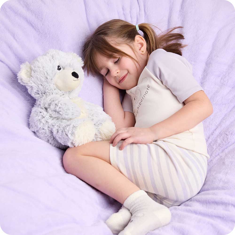 Marshmallow Bear Shorties Pajamas - Soft Snuggle