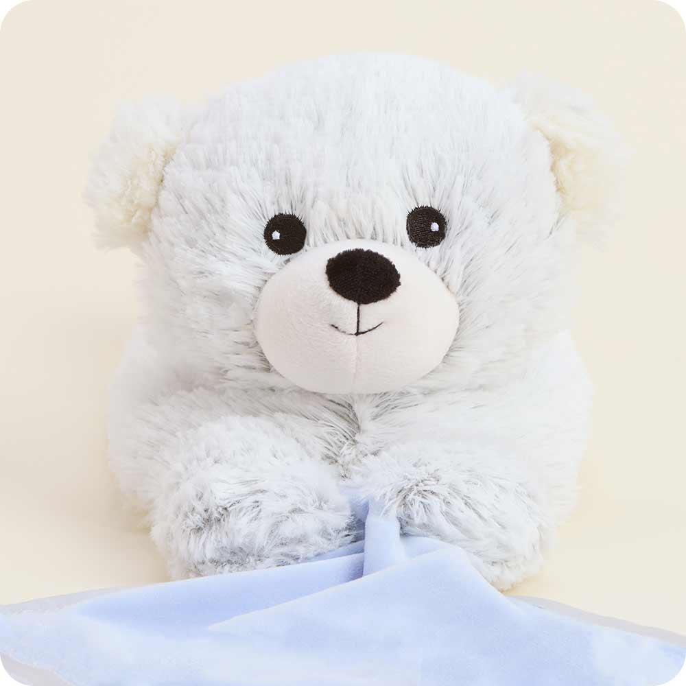 Marshmallow Bear Blankie Warmies - Modern Blend