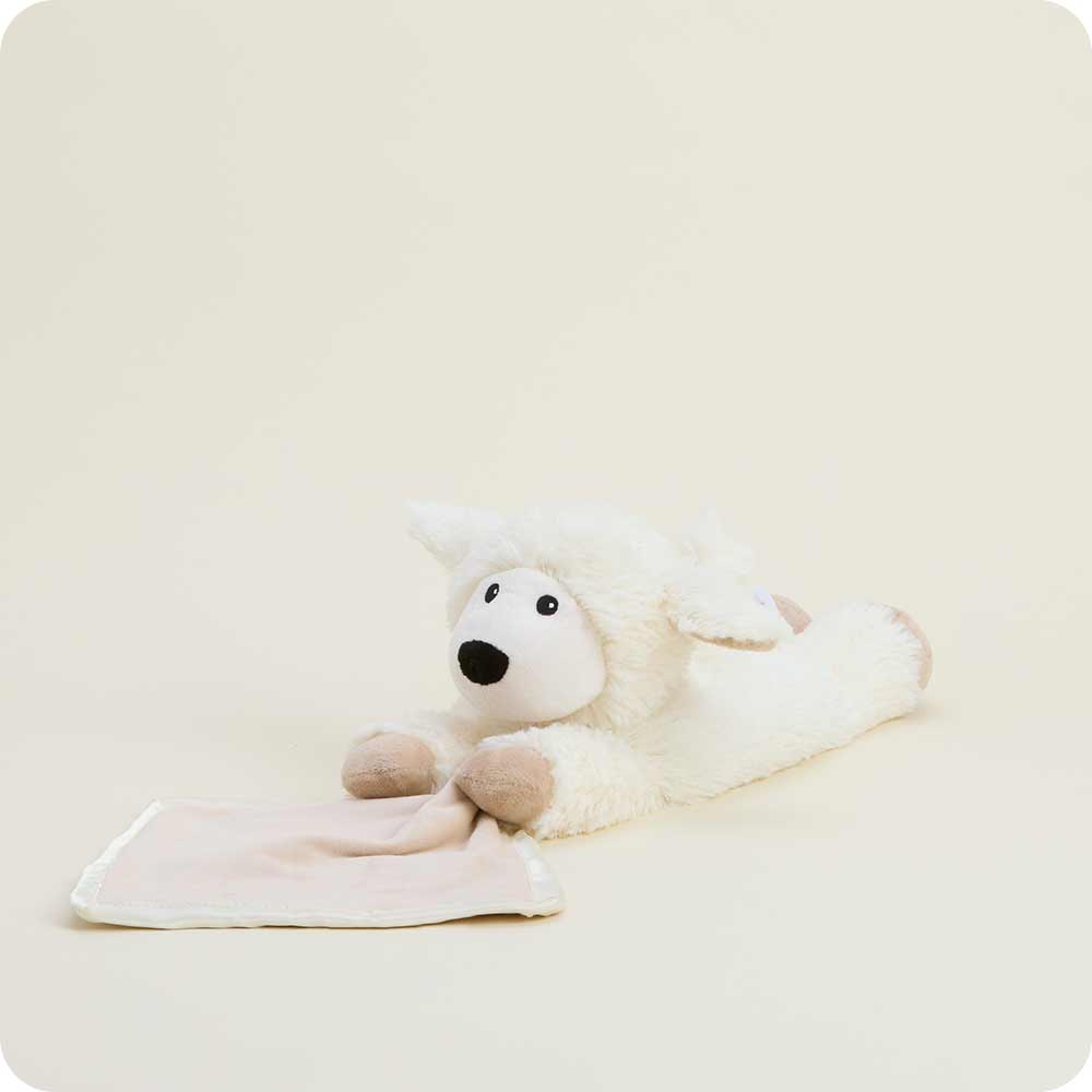 Sheep Blankie Warmies - Soft Glow