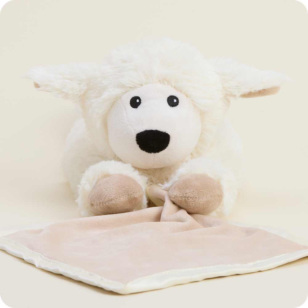 Sheep Blankie Warmies - Soft Glow