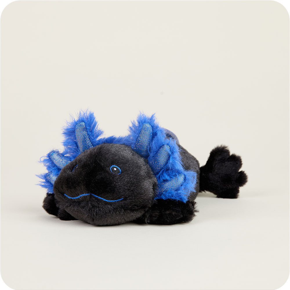 Black Axolotl Warmies Junior - Soft Glow