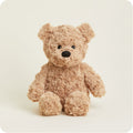 Brown Curly Bear Warmies - Cozy Glow