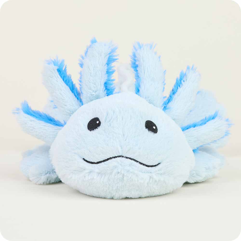 Blue Axolotl Warmies - Clean Mood