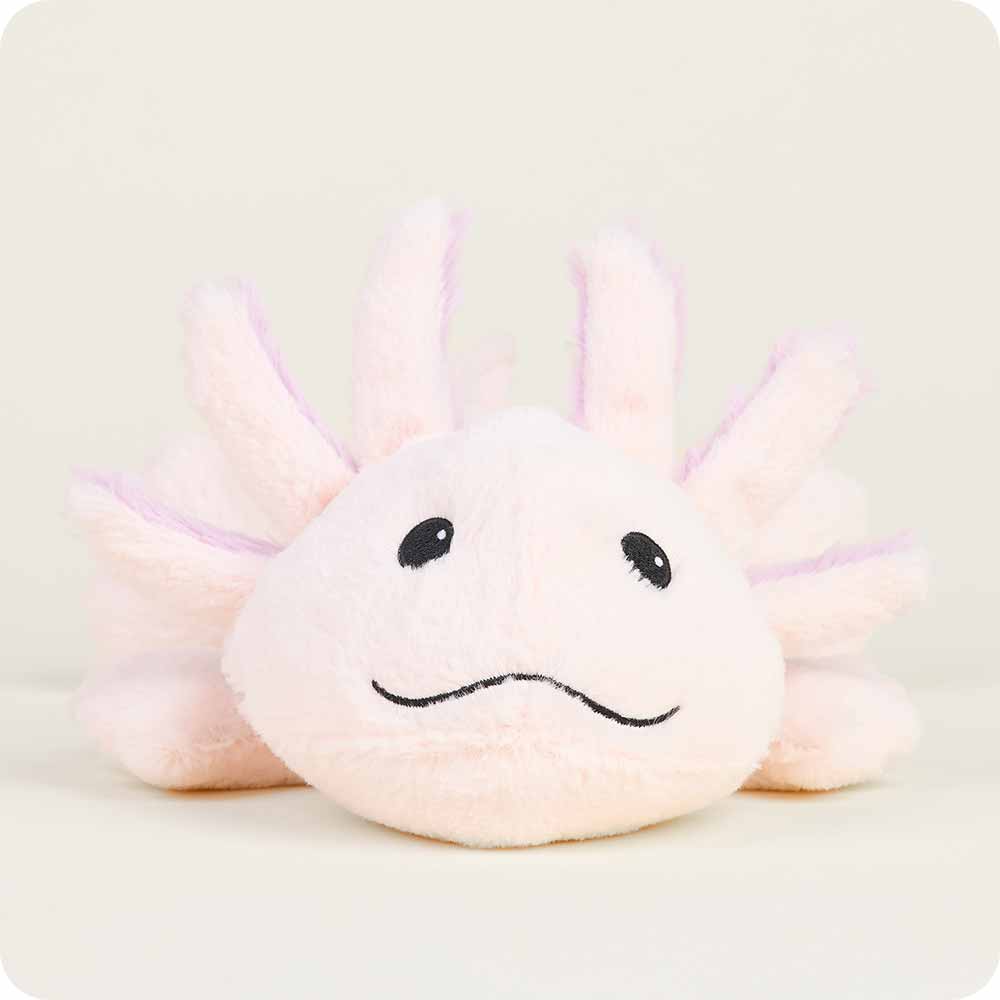 Pink Axolotl Warmies - Clean Mood