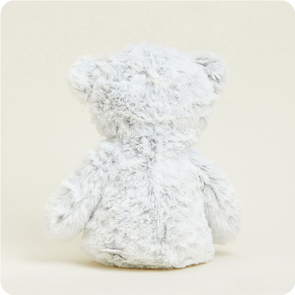 Gray Marshmallow Bear Warmies - Fresh Notes