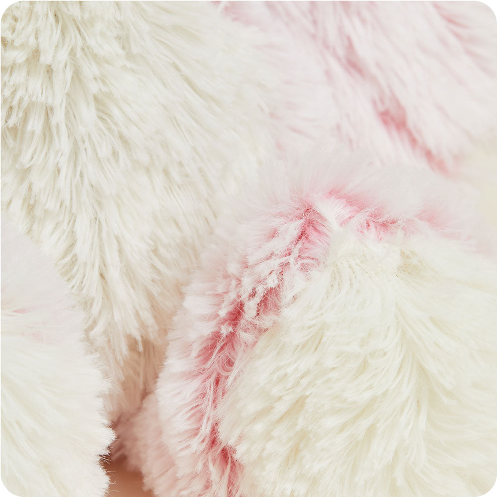 Pink Marshmallow Bear Warmies - Cozy Glow
