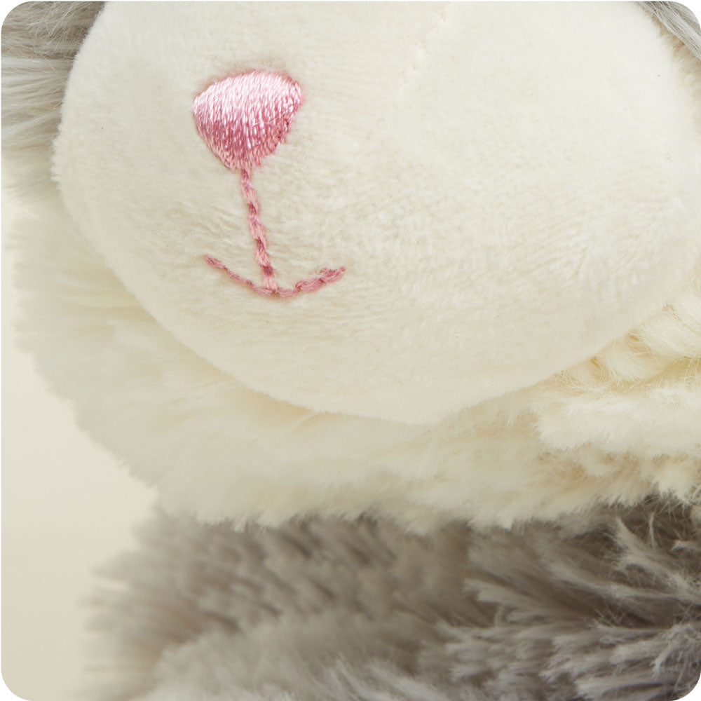 Laying Down Gray Cat Warmies - Bright Scent