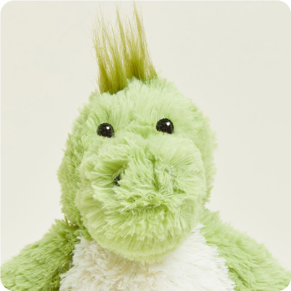 Green Dinosaur Warmies - Cozy Glow