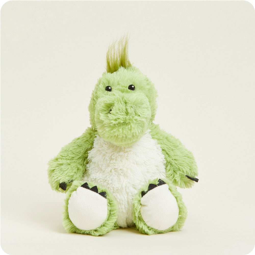 Green Dinosaur Warmies - Cozy Glow