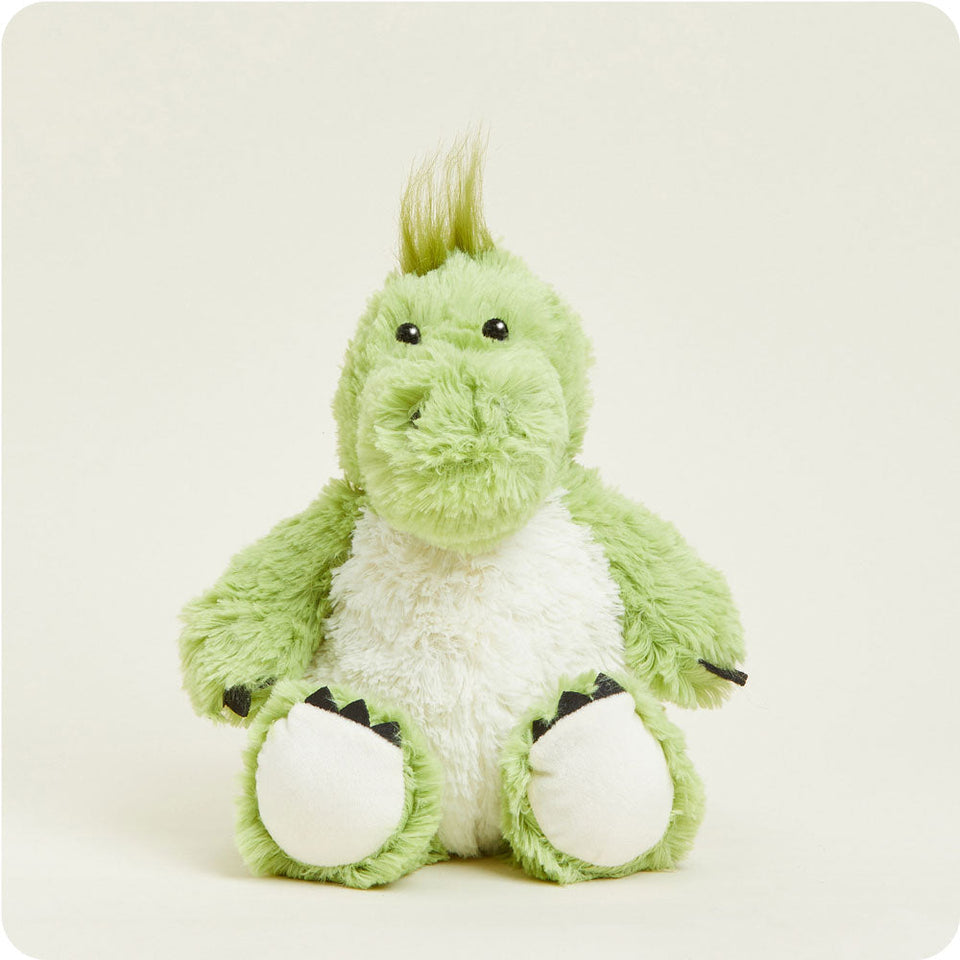Green Dinosaur Warmies - Cozy Glow