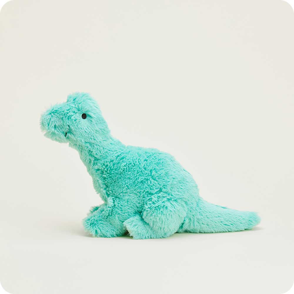 Teal Long Neck Dinosaur Warmies - Warm Blend