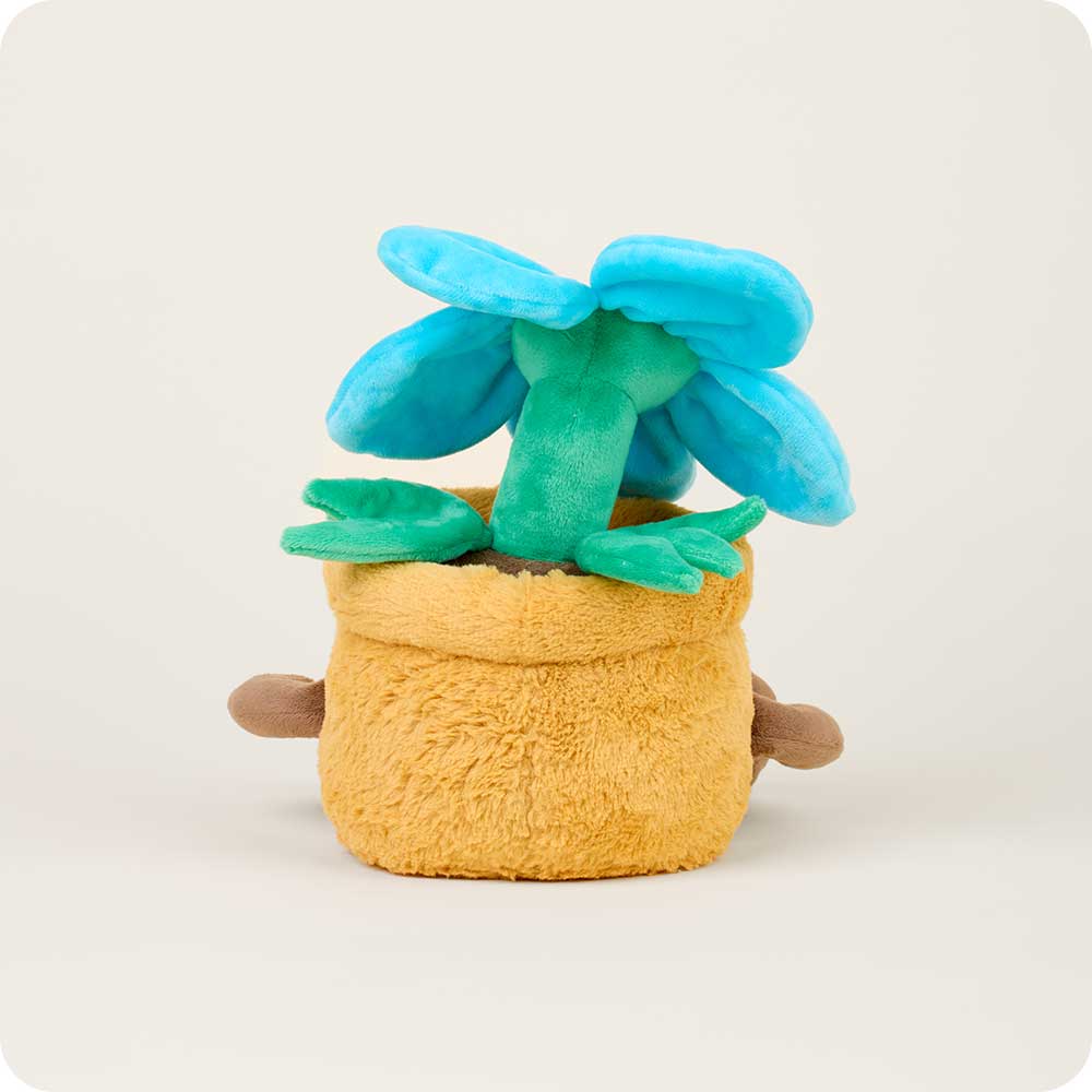 Blue Flower Pot Warmies - Gentle Mist