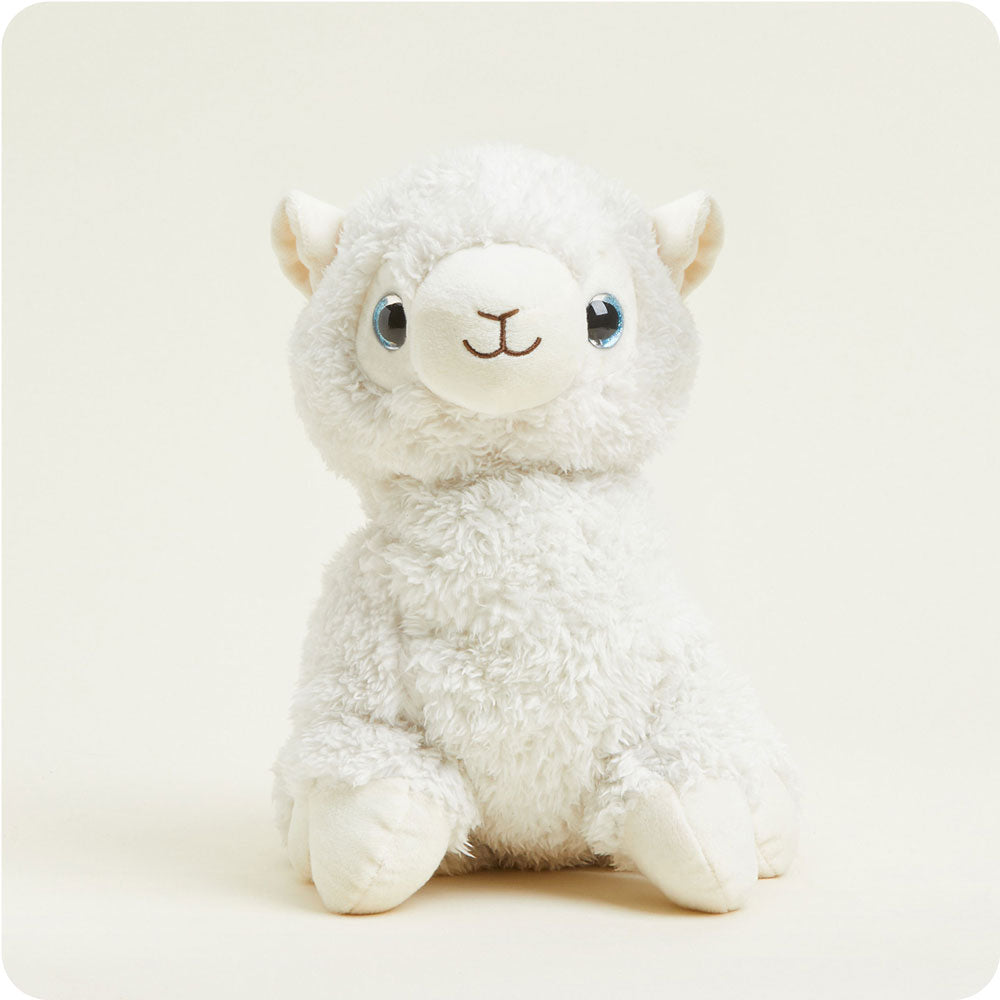 White Llama Warmies - Fresh Notes