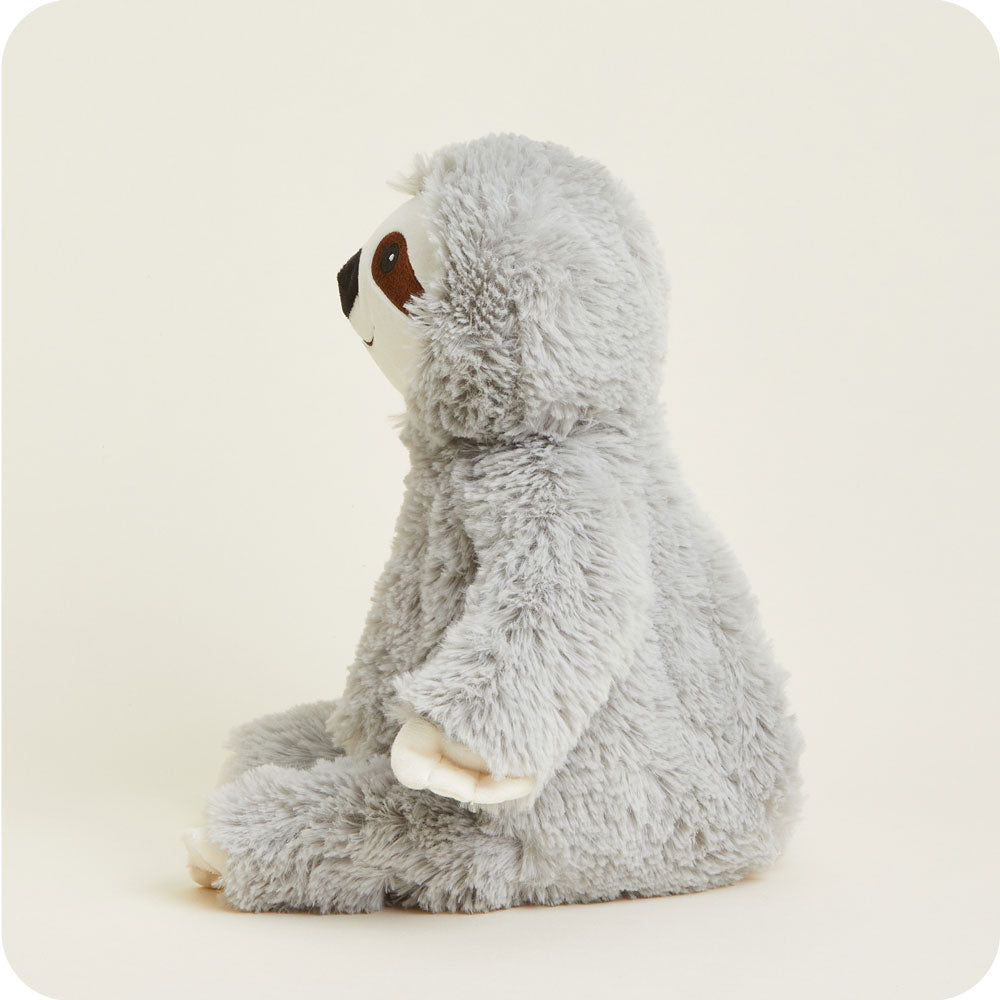 Gray Sloth Warmies - Cozy Glow