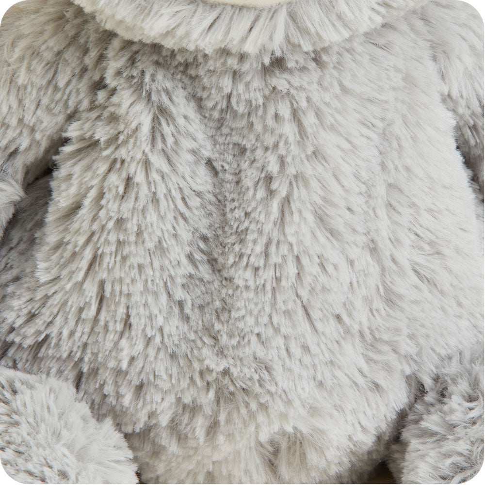 Gray Sloth Warmies - Cozy Glow
