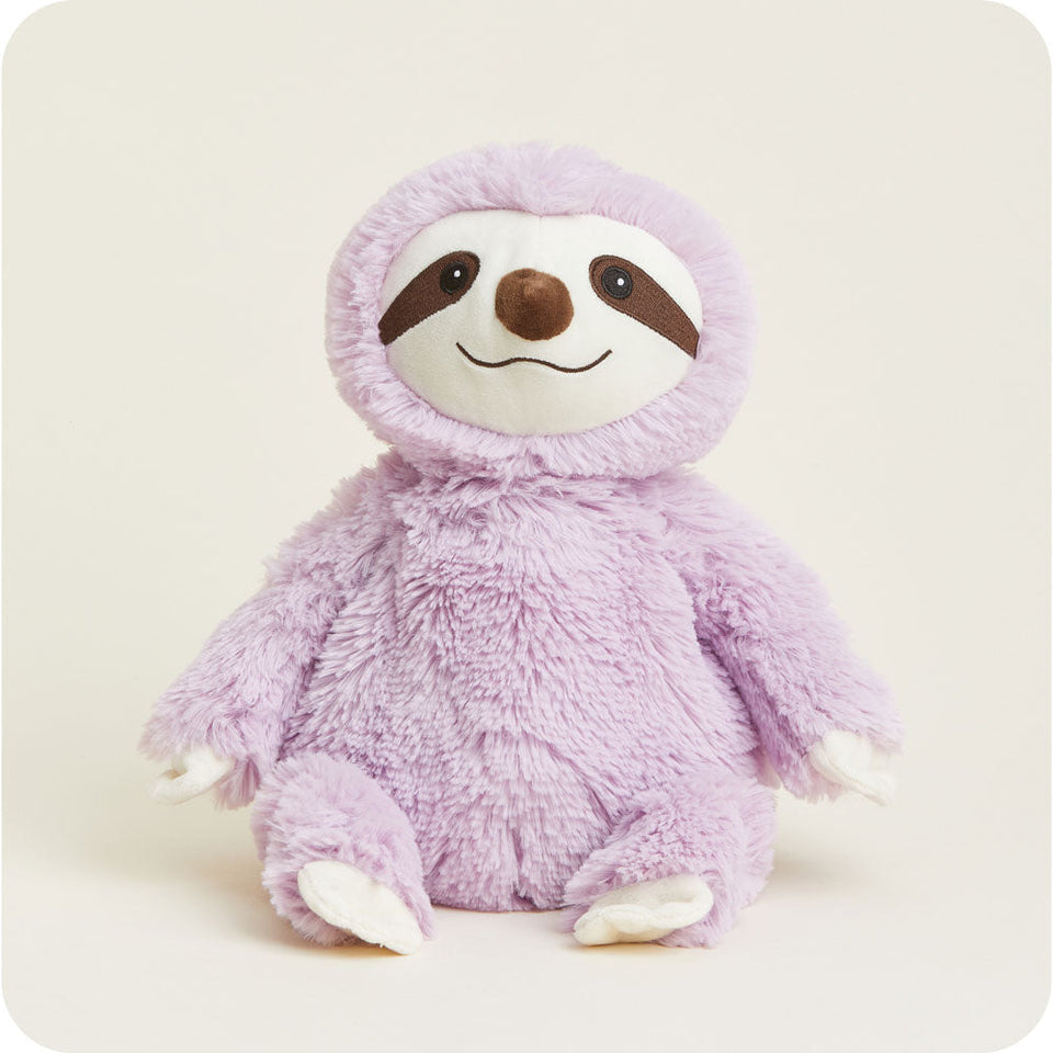 Purple Sloth Warmies - Warm Blend