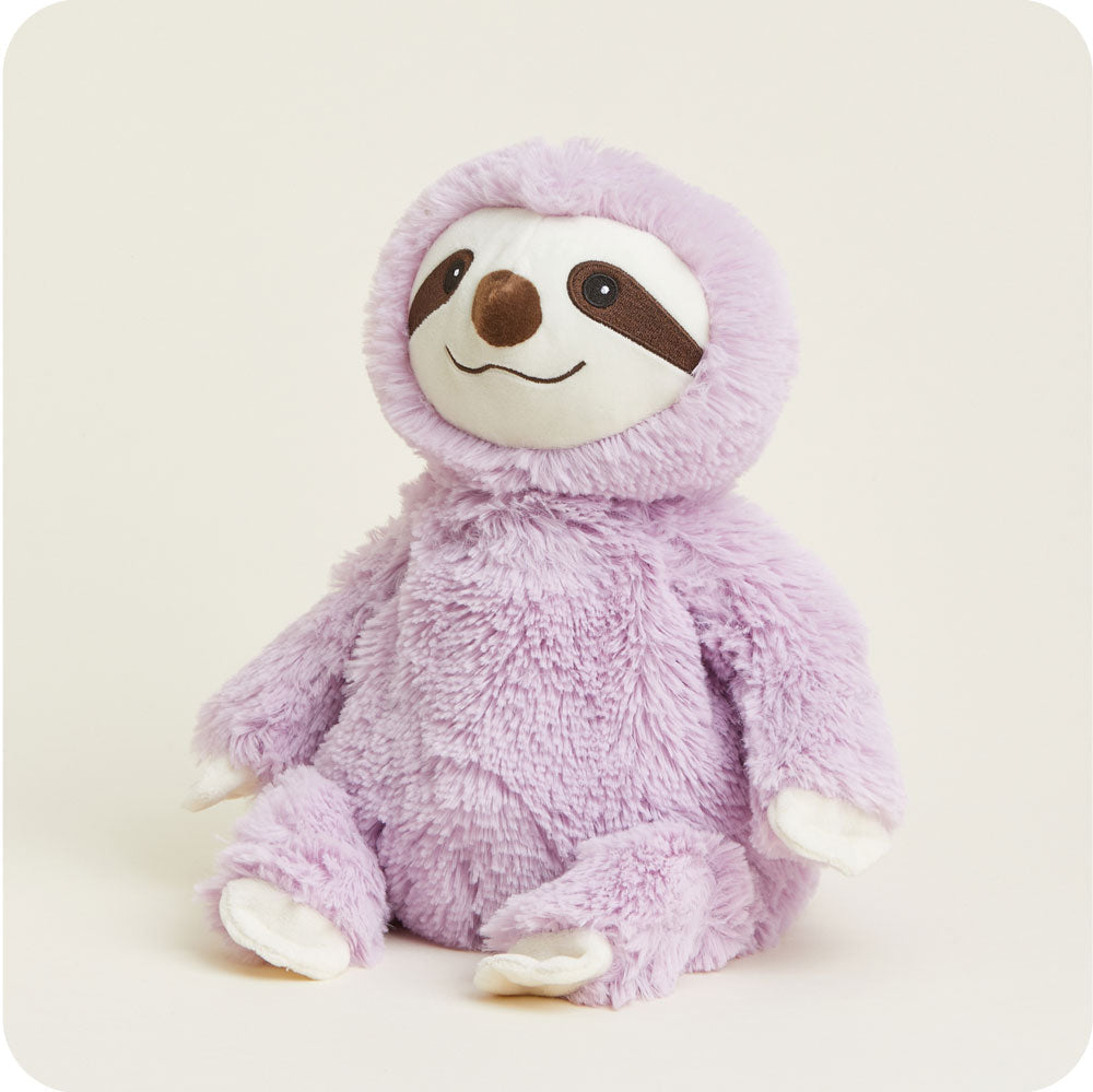 Purple Sloth Warmies - Warm Blend