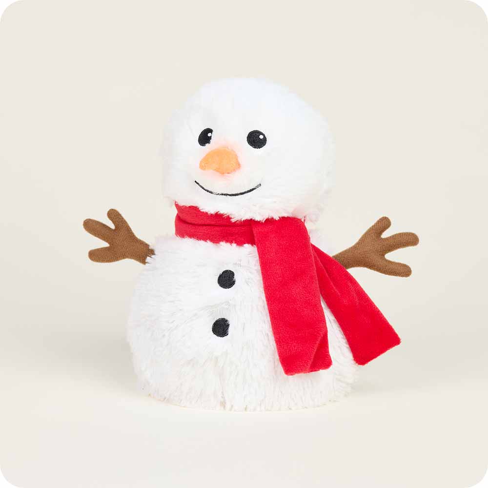 Red Scarf Snowman Warmies - Easy Spritz