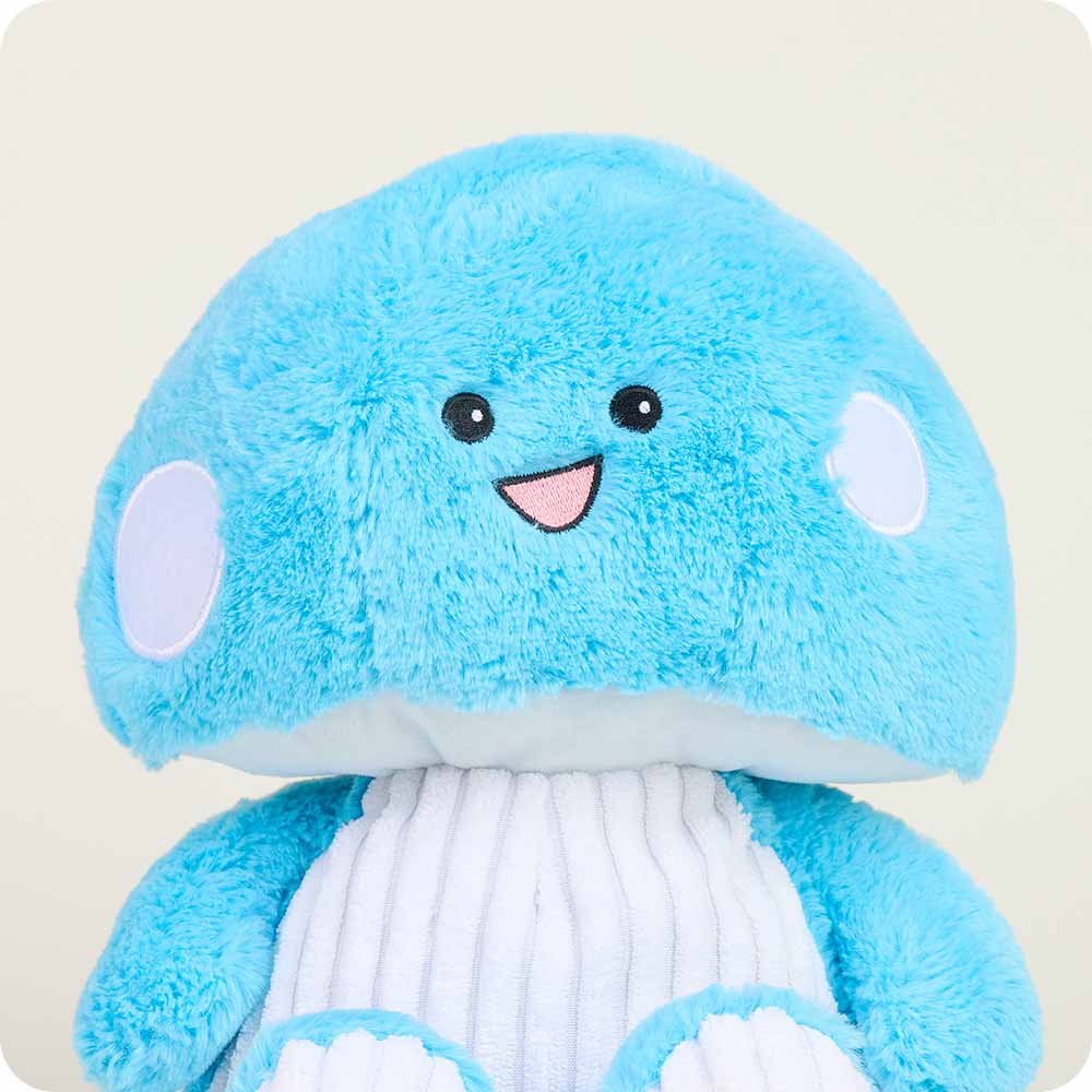 Blue Mushroom Warmies - Gentle Mist