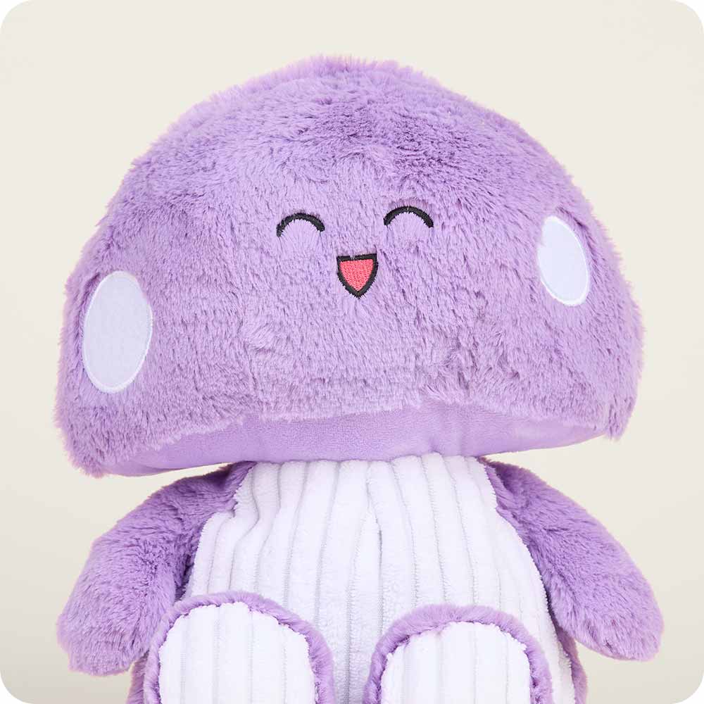 Purple Mushroom Warmies - Soft Glow