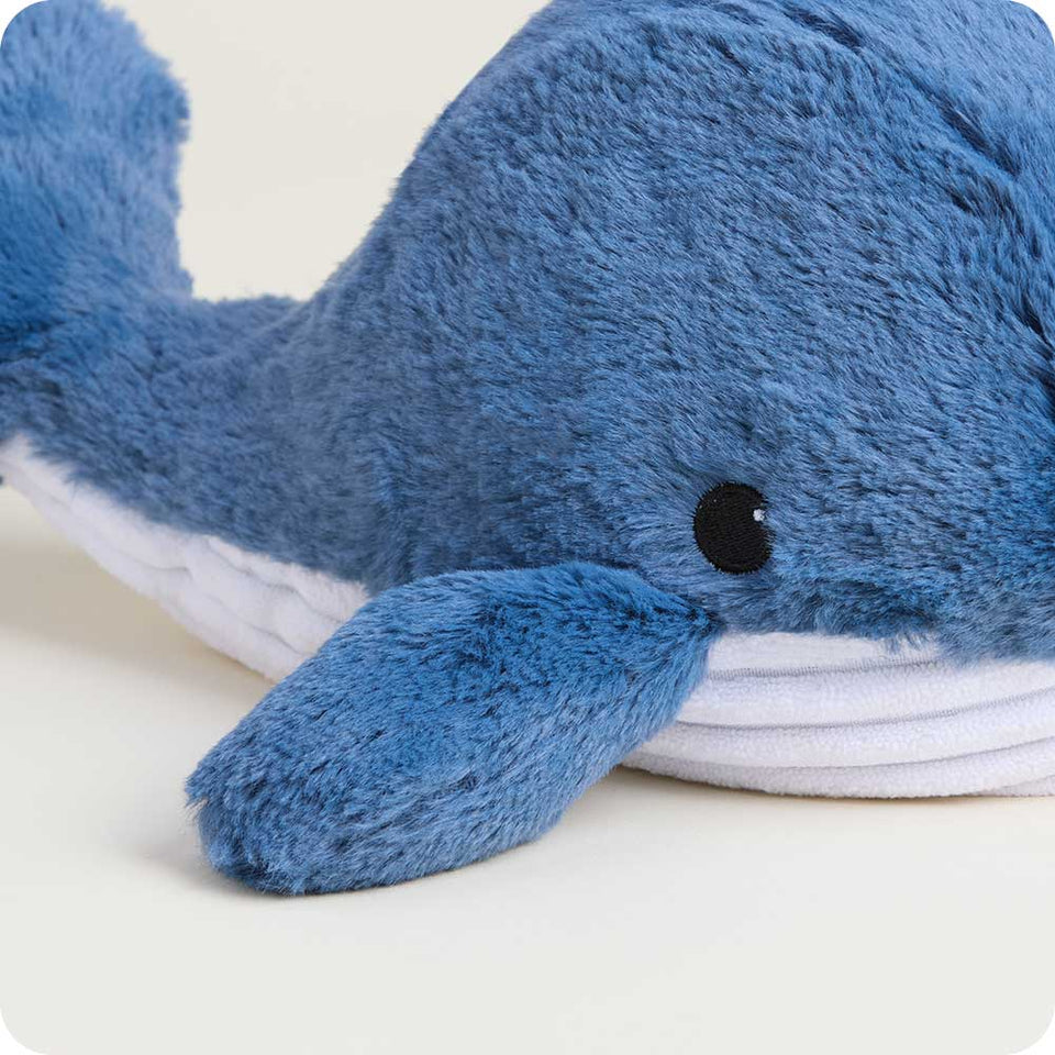 Blue Whale Warmies - Home Glow