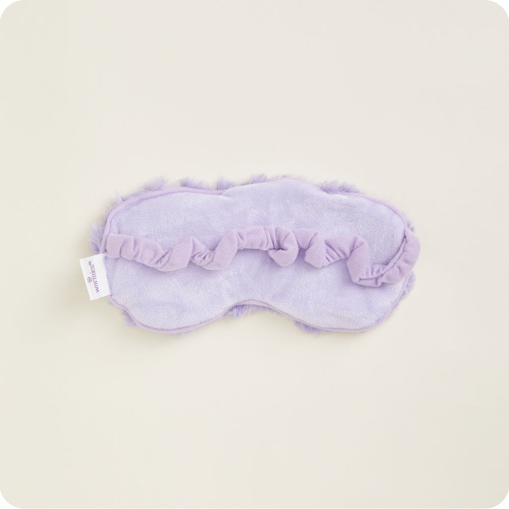 Curly Purple Eye Mask Warmies - Ready Carry
