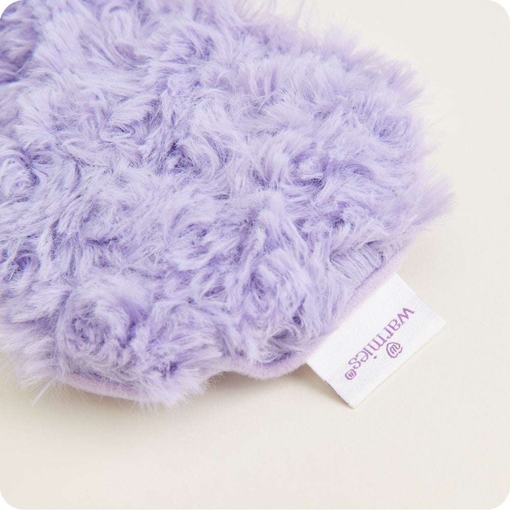 Curly Purple Eye Mask Warmies - Ready Carry
