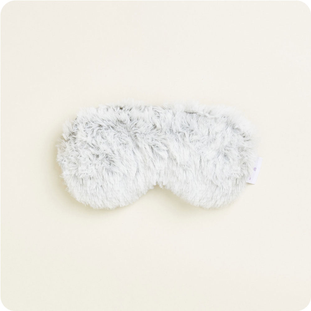 Marshmallow Gray Eye Mask Warmies - Easy Stow