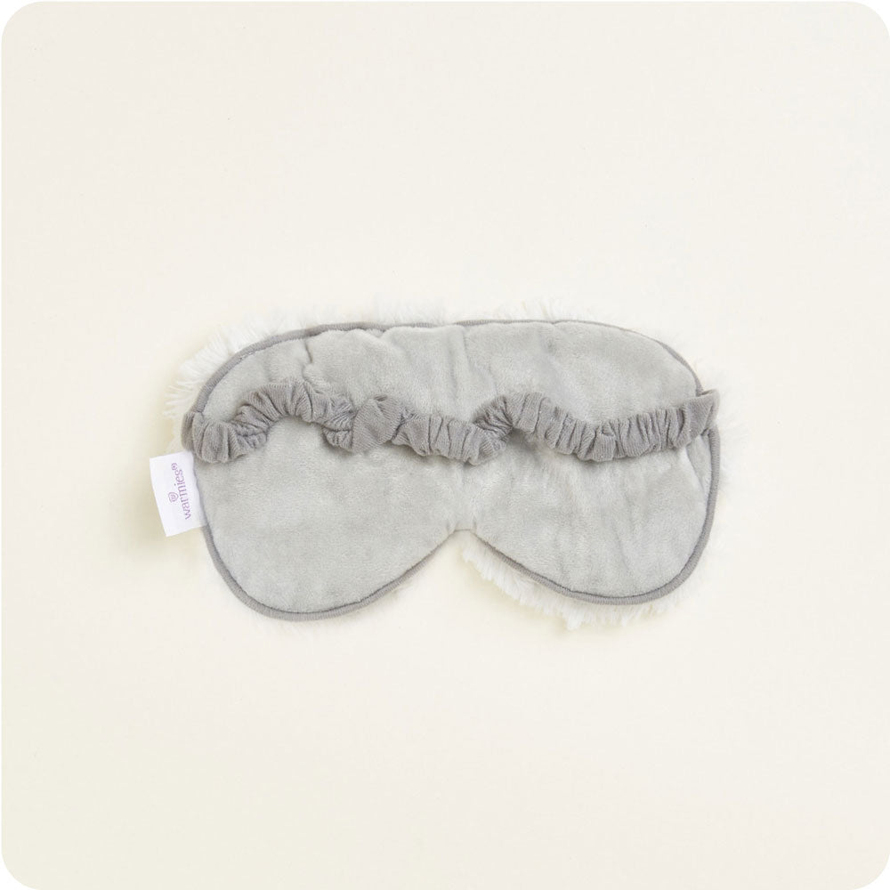 Marshmallow Gray Eye Mask Warmies - Quick Setup
