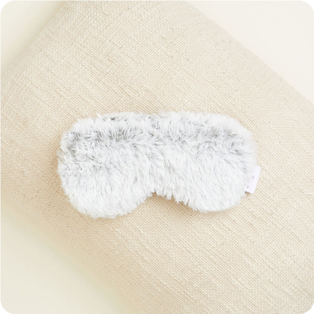Marshmallow Gray Eye Mask Warmies - Quick Setup