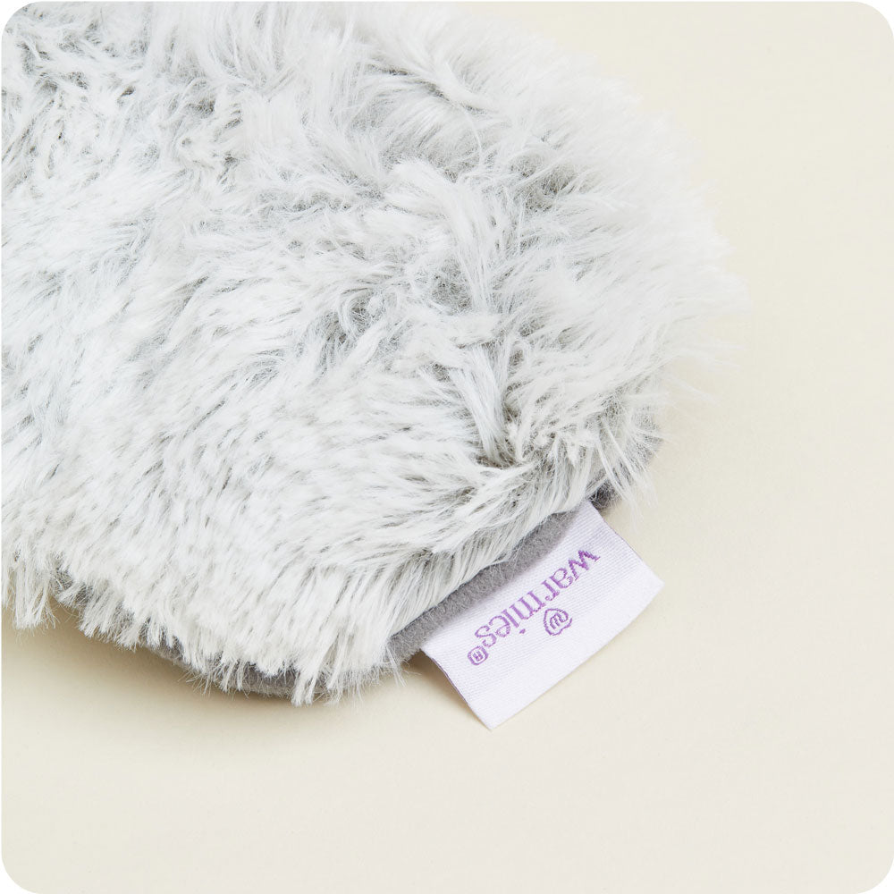 Marshmallow Gray Eye Mask Warmies - Quick Setup