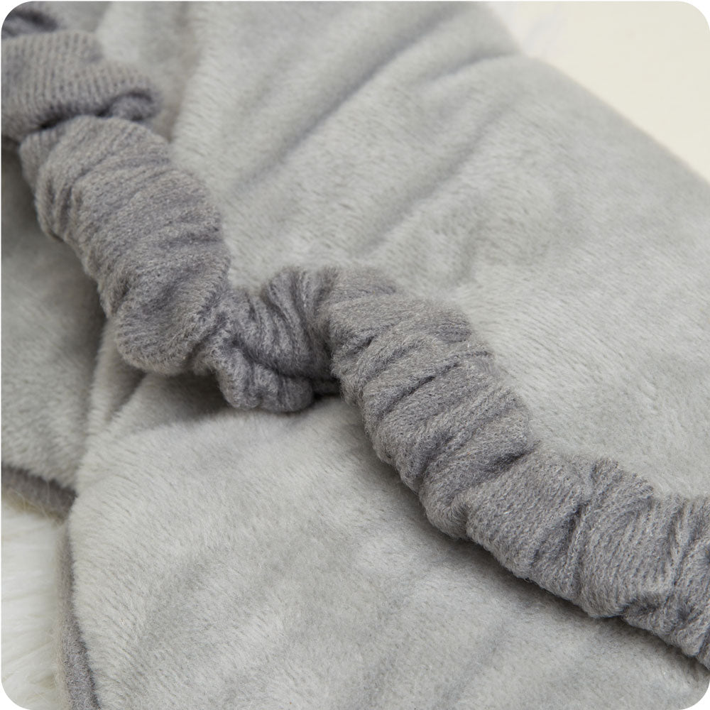 Marshmallow Gray Eye Mask Warmies - Quick Setup