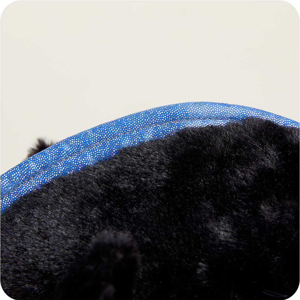 Black Axolotl Warmies Junior - Soft Glow