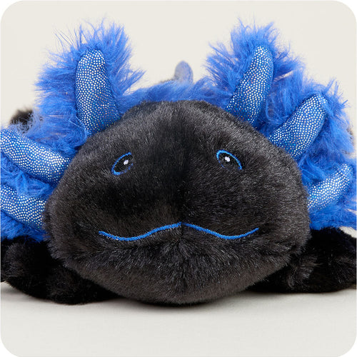 Black Axolotl Warmies Junior - Soft Glow
