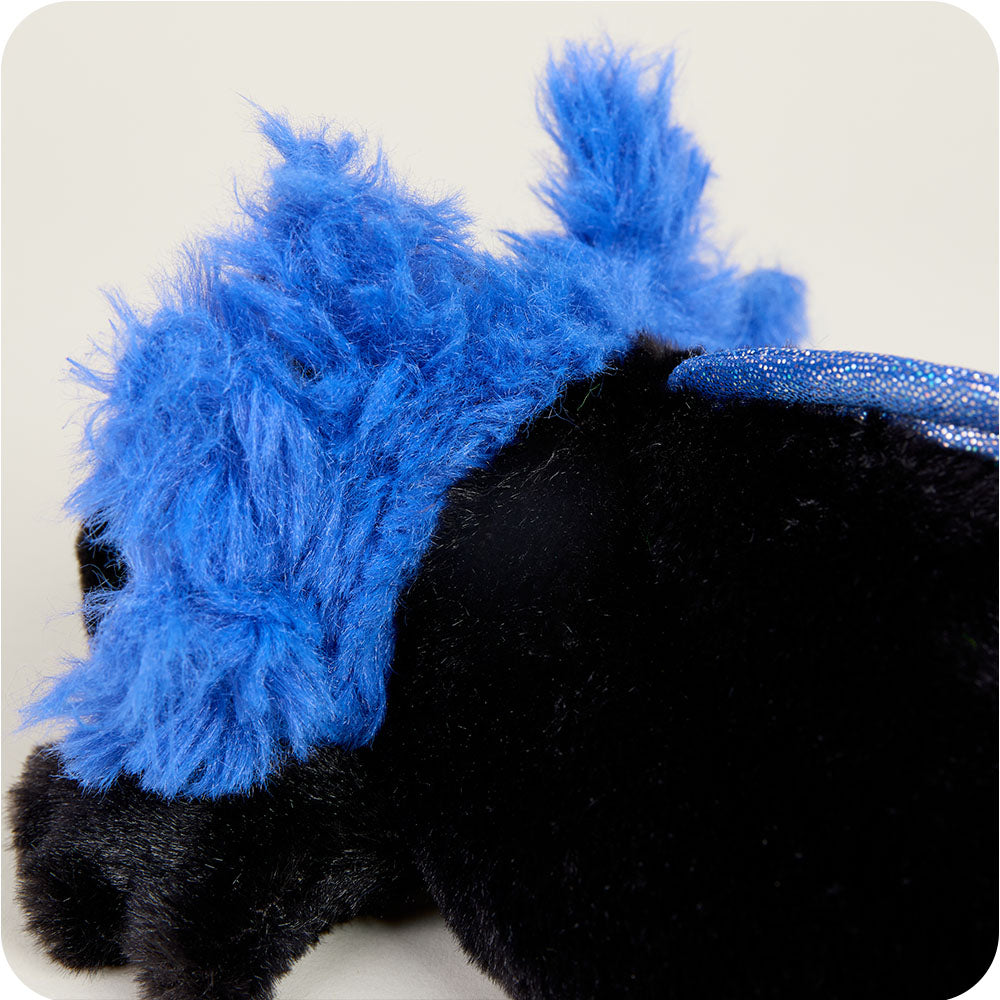 Black Axolotl Warmies Junior - Soft Glow