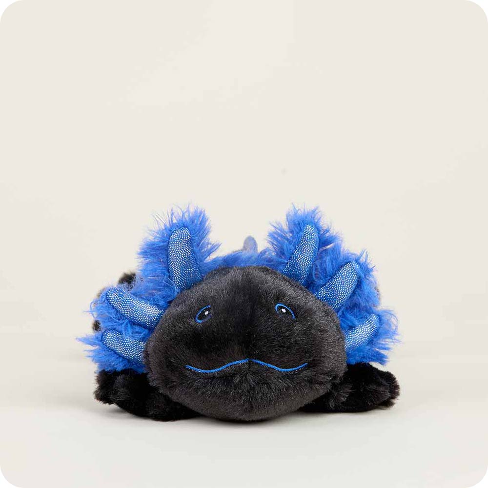 Black Axolotl Warmies Junior - Soft Glow