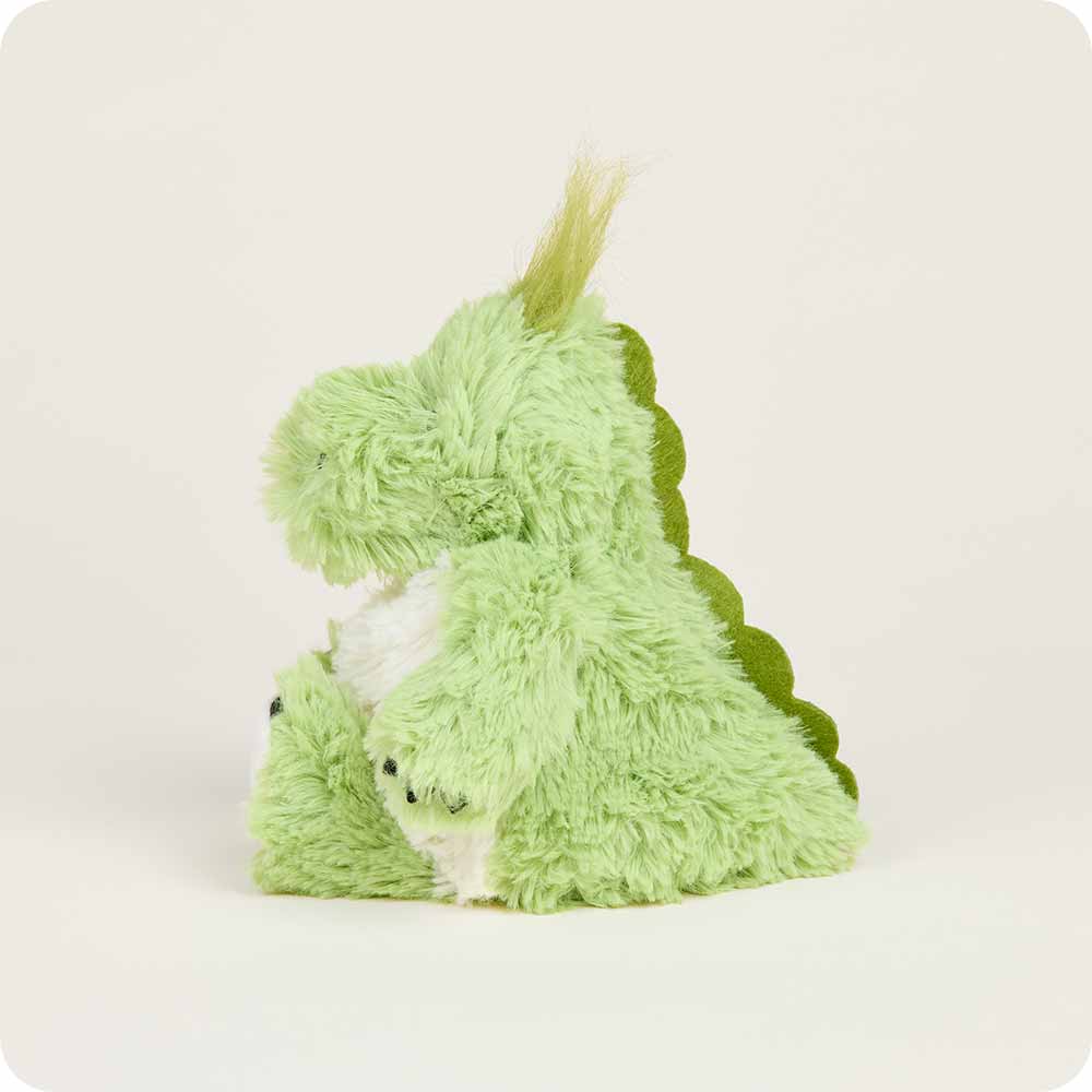 Green Dinosaur Warmies Junior - Cozy Glow