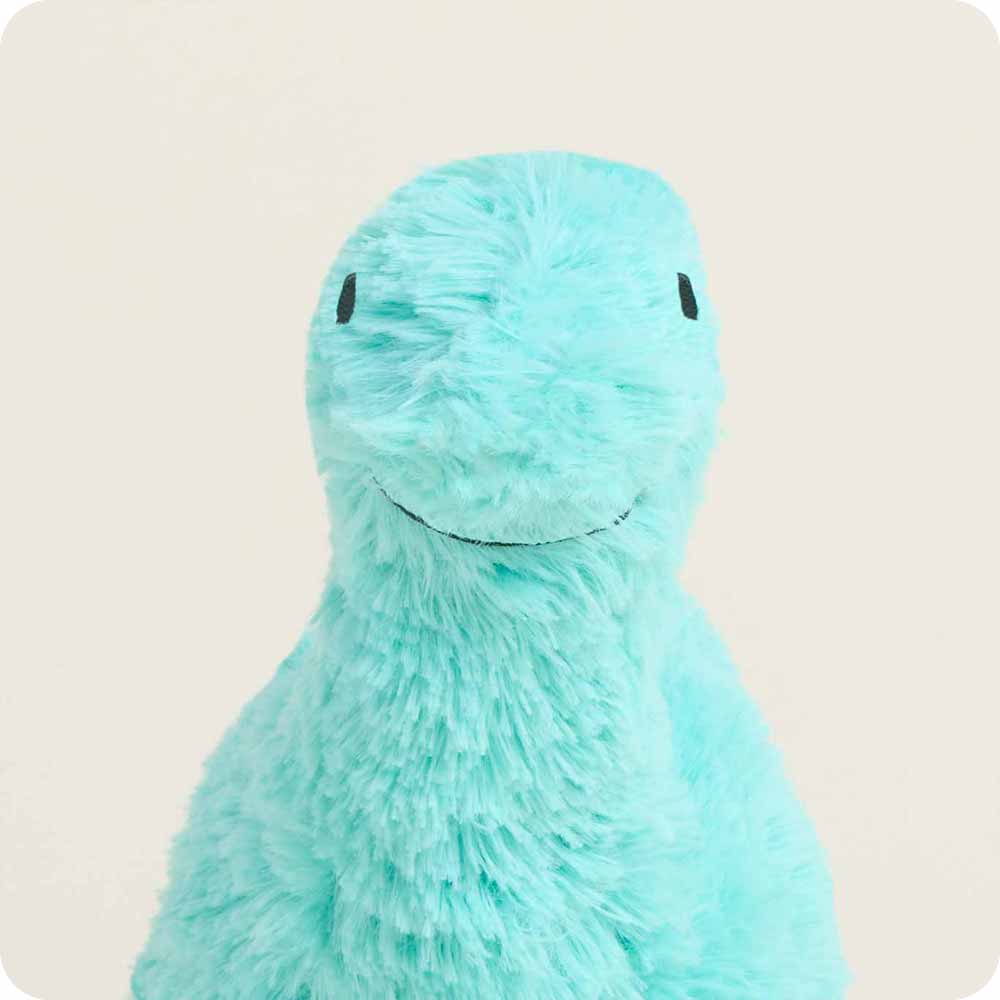 Teal Long Neck Dinosaur Warmies Junior - Warm Blend