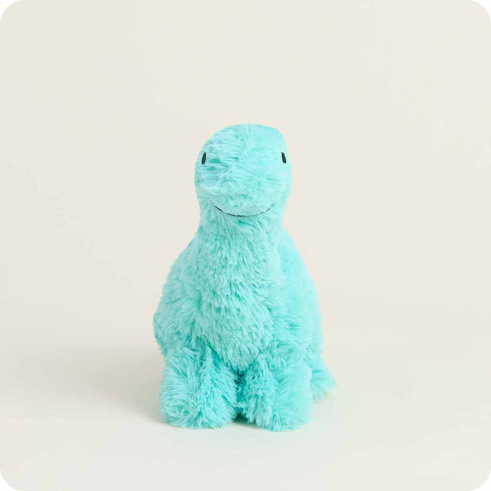 Teal Long Neck Dinosaur Warmies Junior - Warm Blend
