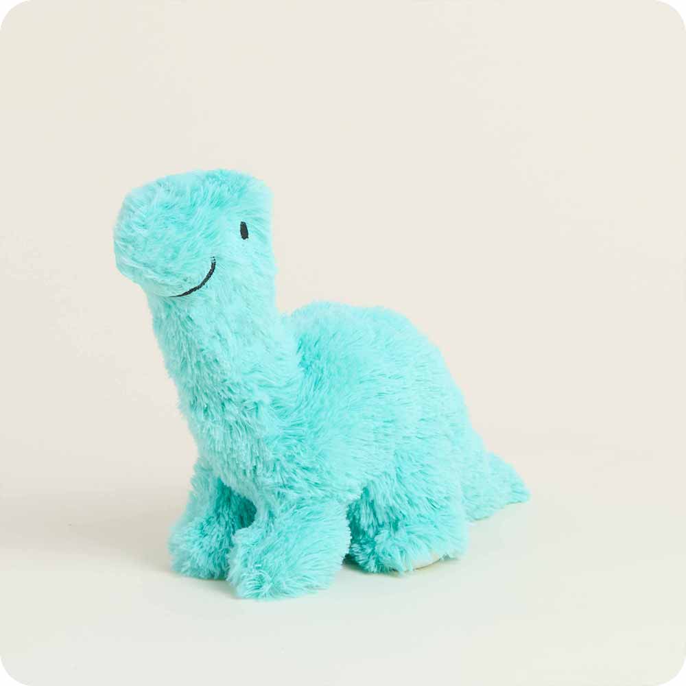Teal Long Neck Dinosaur Warmies Junior - Warm Blend