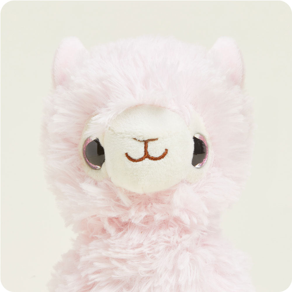 Pink Llama Warmies Junior - Classic Notes