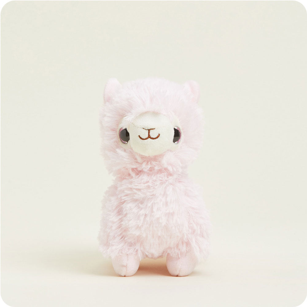 Pink Llama Warmies Junior - Classic Notes