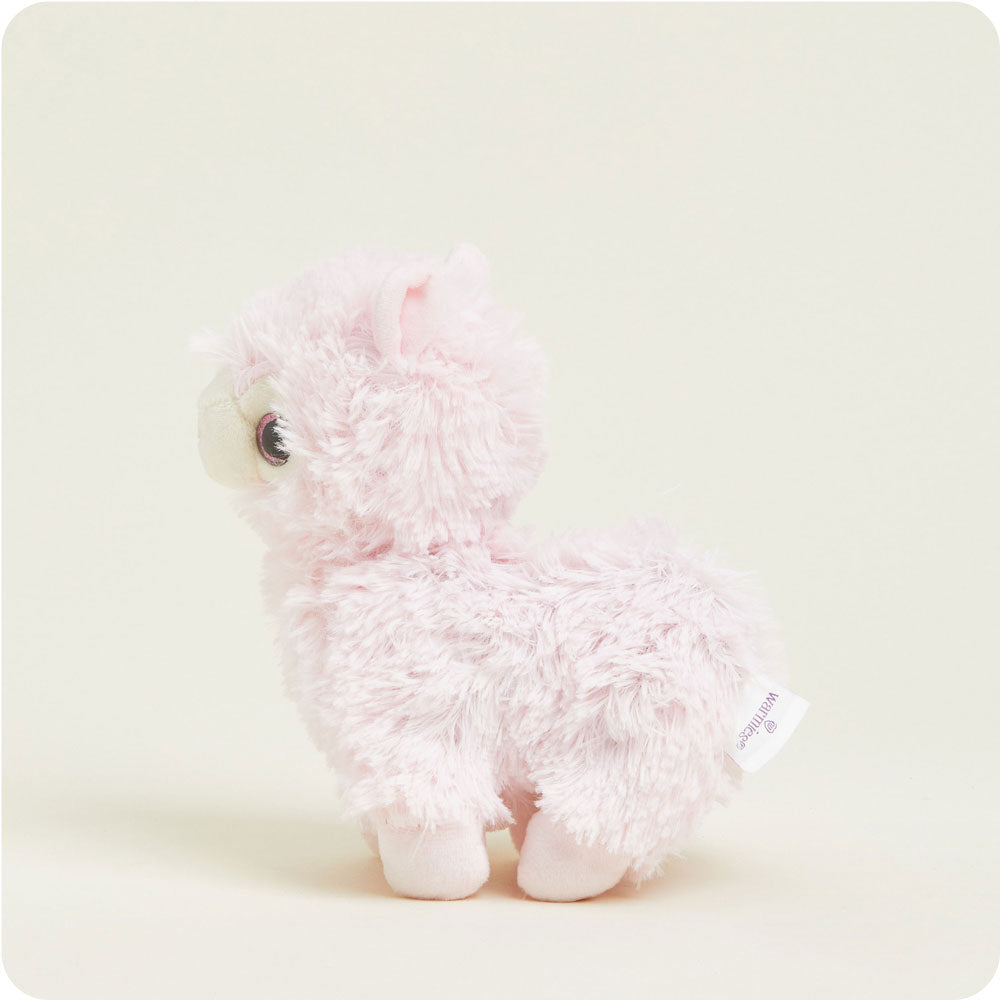 Pink Llama Warmies Junior - Classic Notes