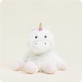 White Unicorn Warmies Junior - Cozy Glow