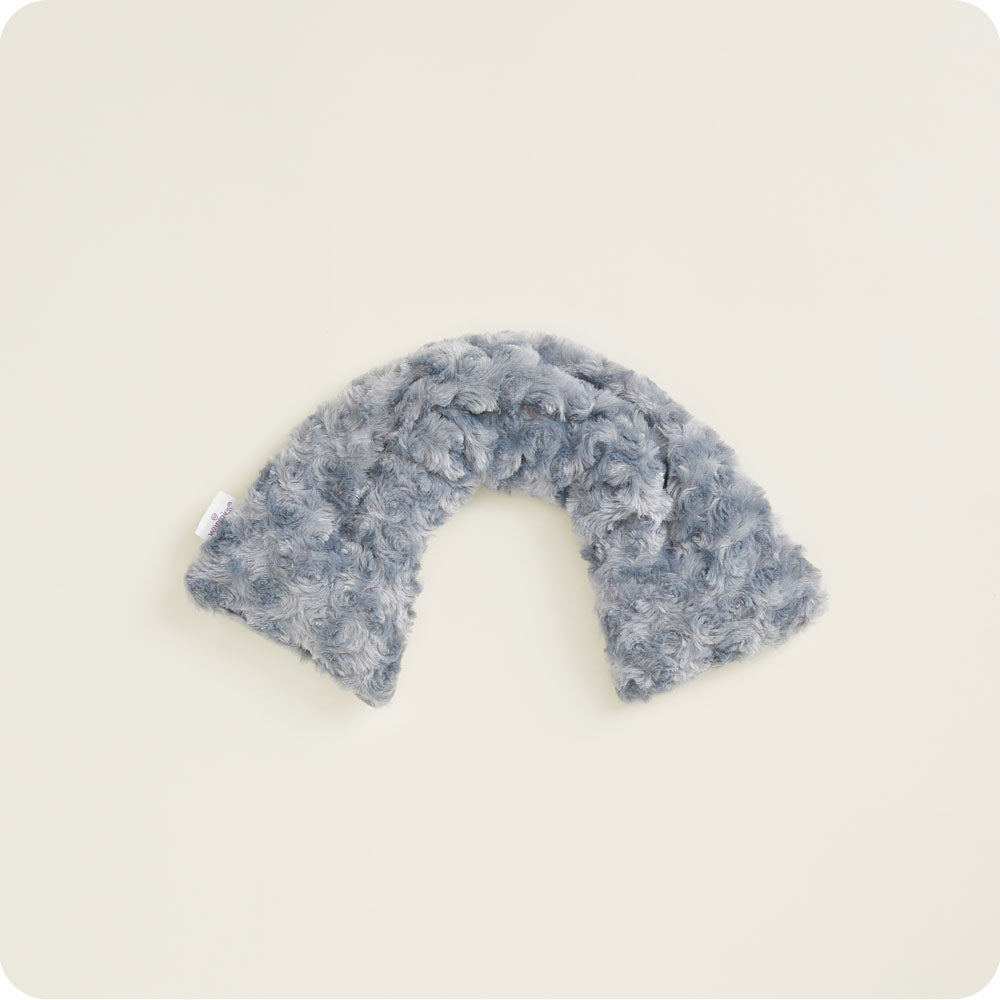 Curly Gray Neck Wrap Warmies - Easy Stow
