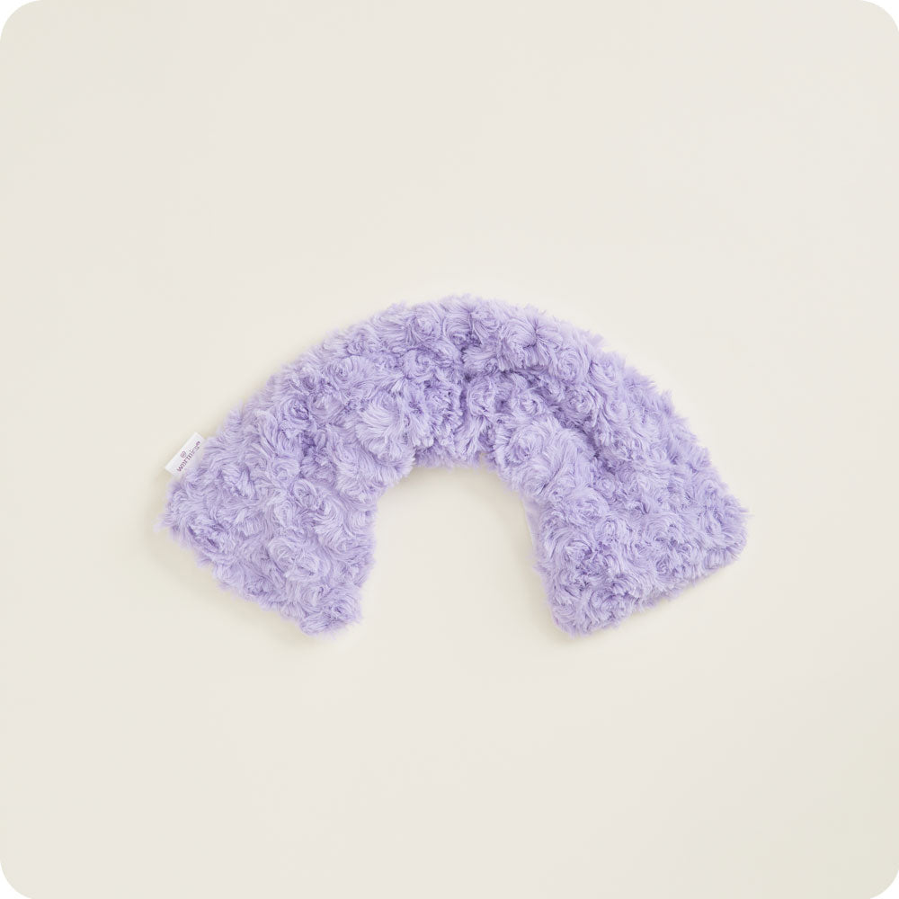 Curly Purple Neck Wrap Warmies - Ready Carry