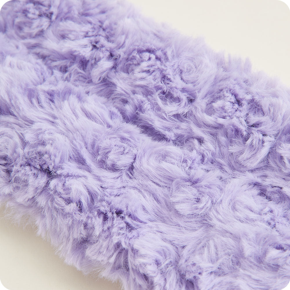Curly Purple Neck Wrap Warmies - Ready Carry