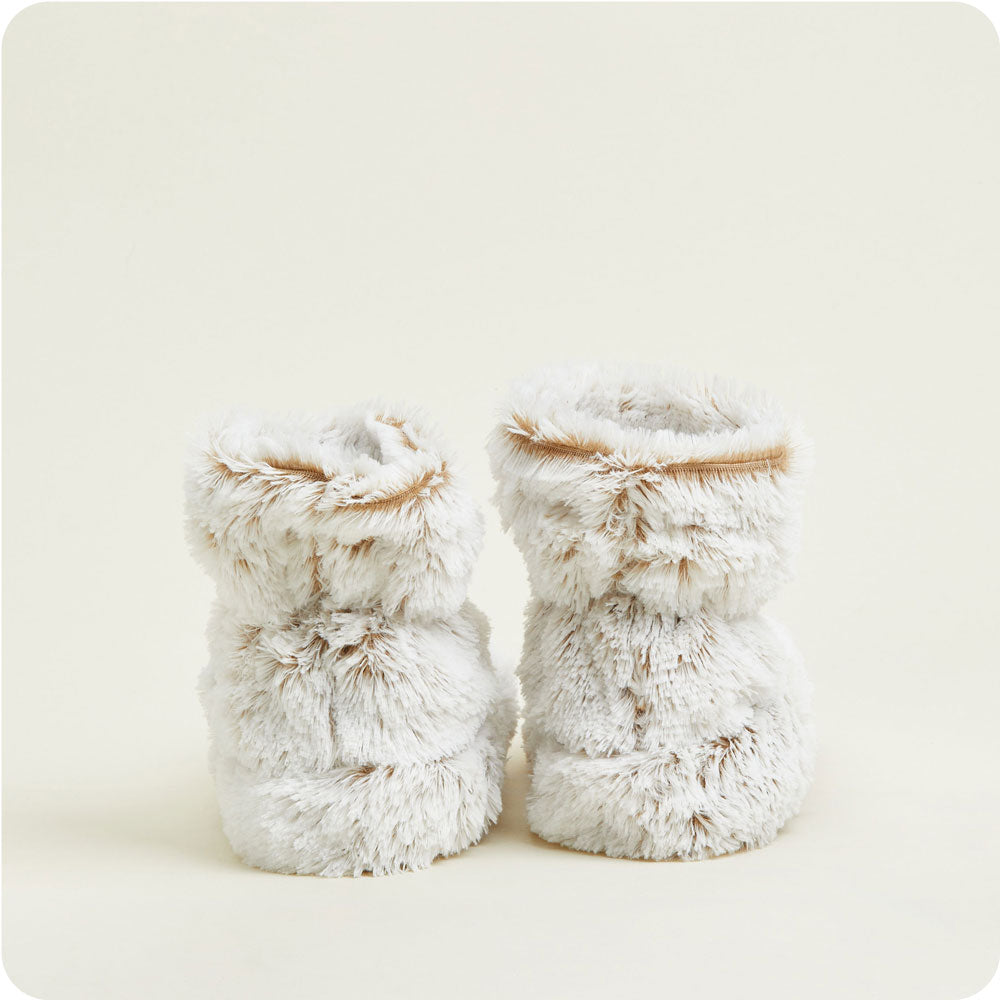 Marshmallow Brown Boots Warmies® - Clean Mood