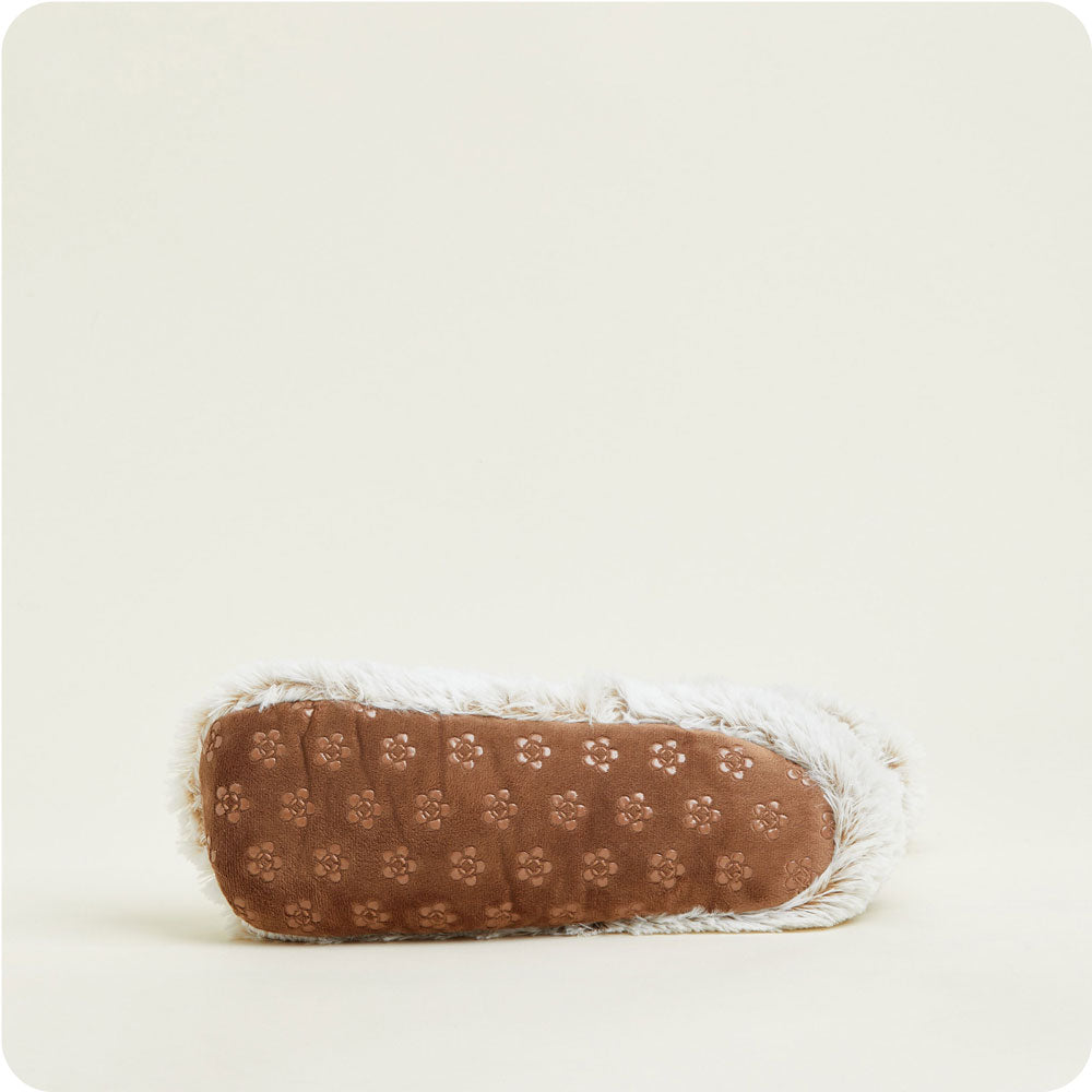 Marshmallow Brown Boots Warmies® - Clean Mood