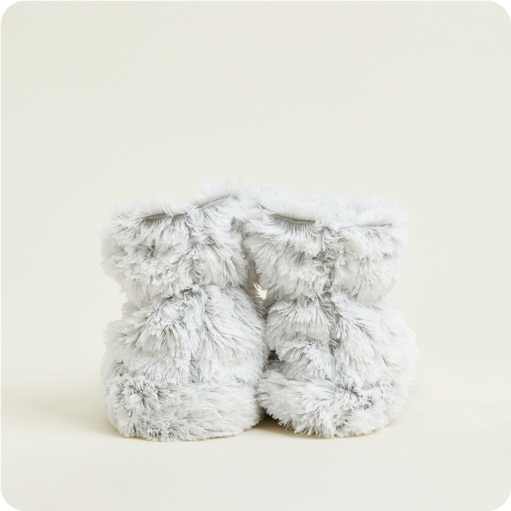 Marshmallow Gray Boots Warmies® - Clean Mood